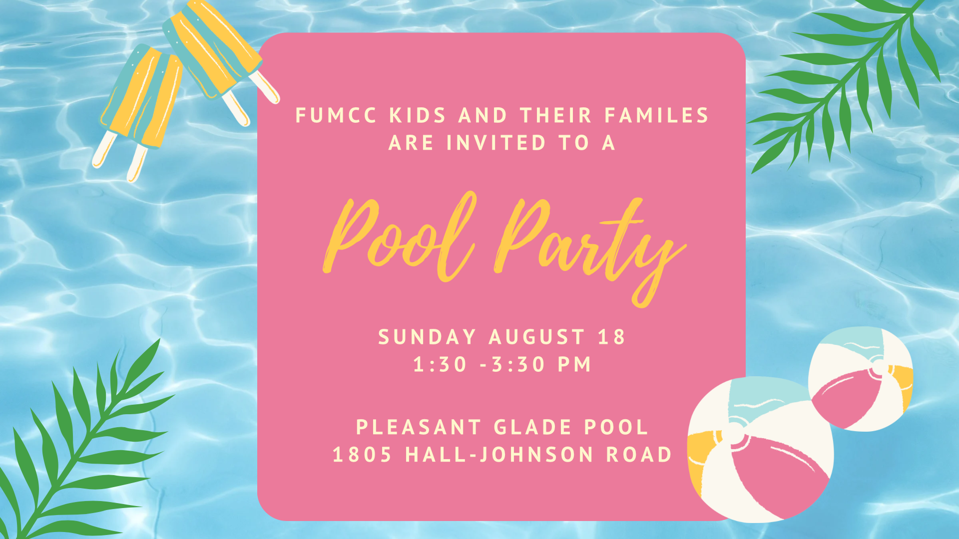 Family Pool Party