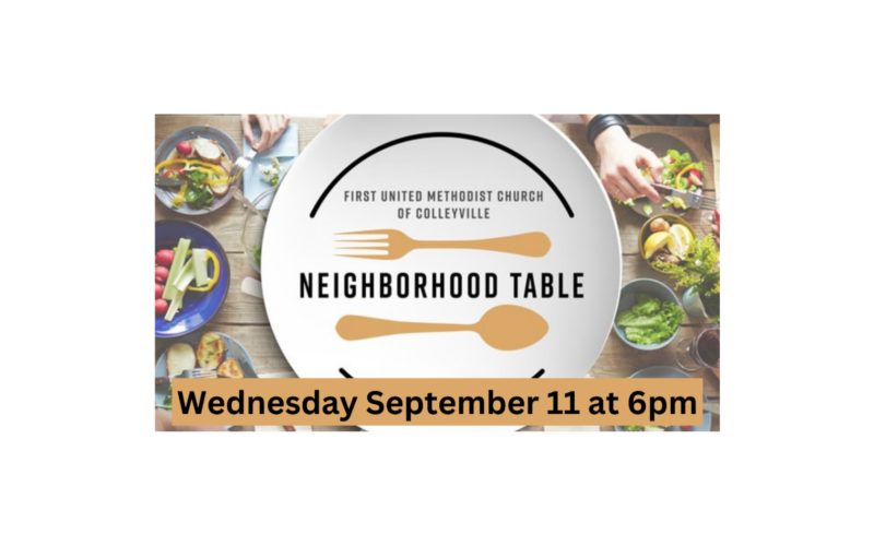 Neighborhood Table is Back!