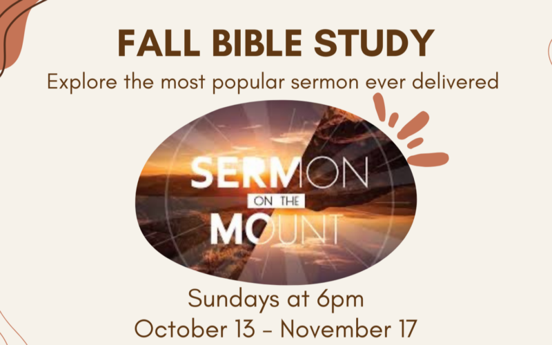 Fall Bible Study