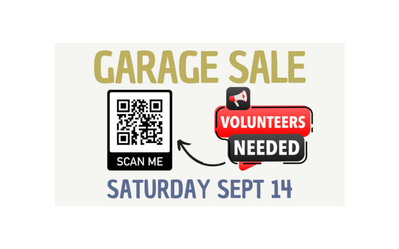 Garage Sale Sign-Up!