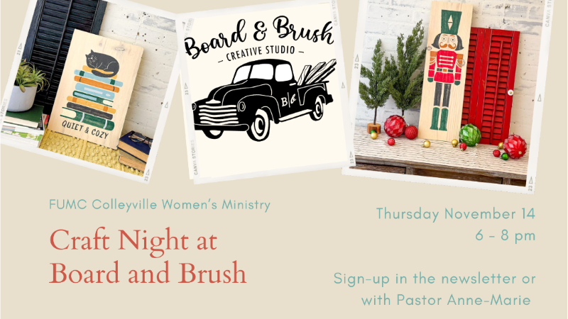 Women’s Ministry Craft Night