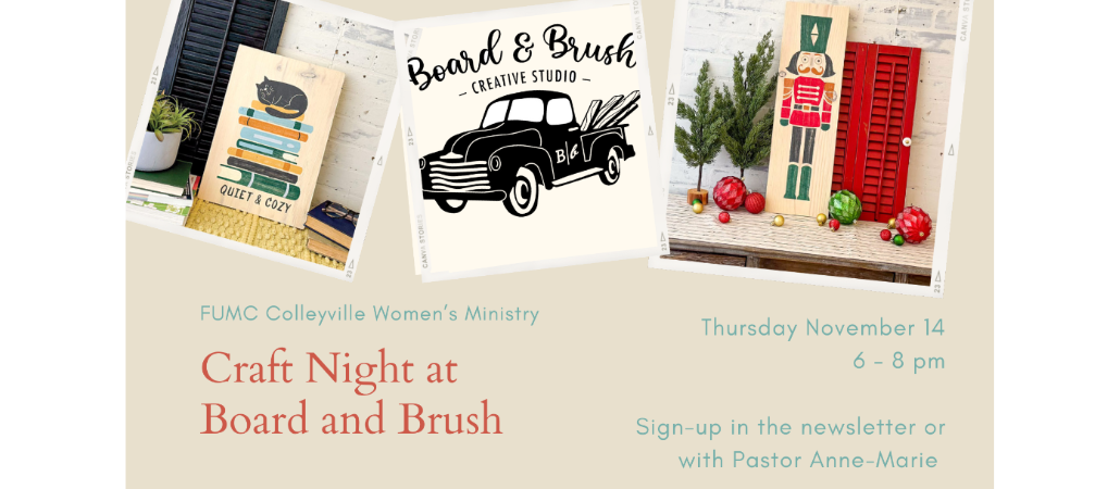 Women’s Ministry Craft Night