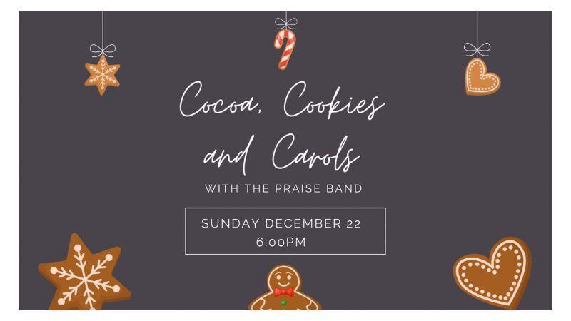 Cookies, Cocoa, and Carols! A Christmas Concert!